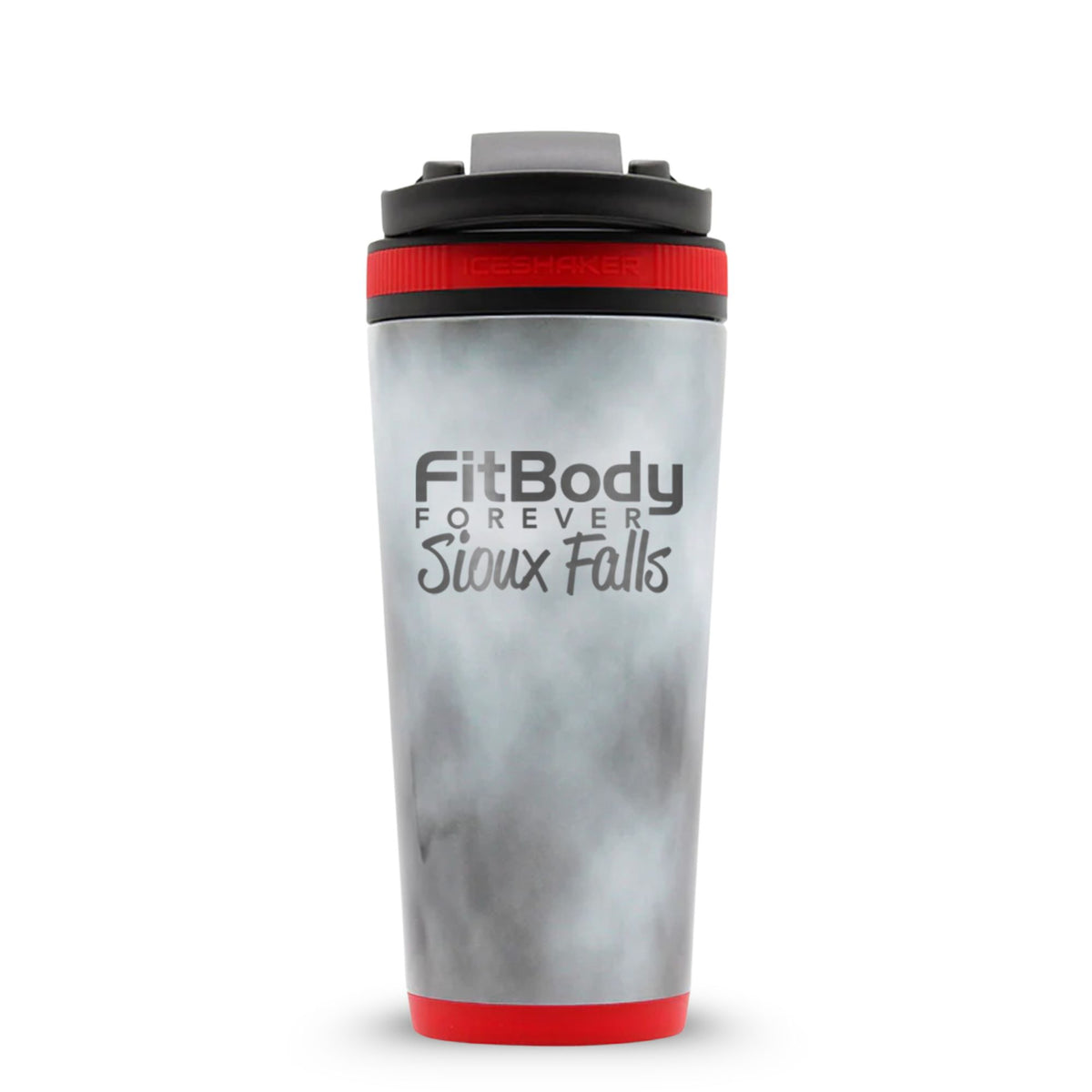 CUSTOM Sioux Falls Fit Body Forever 26oz Ice Shaker - American Flag