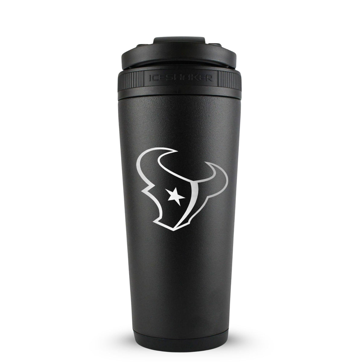 Officially Licensed Houston Texans 26oz Ice Shaker - Black