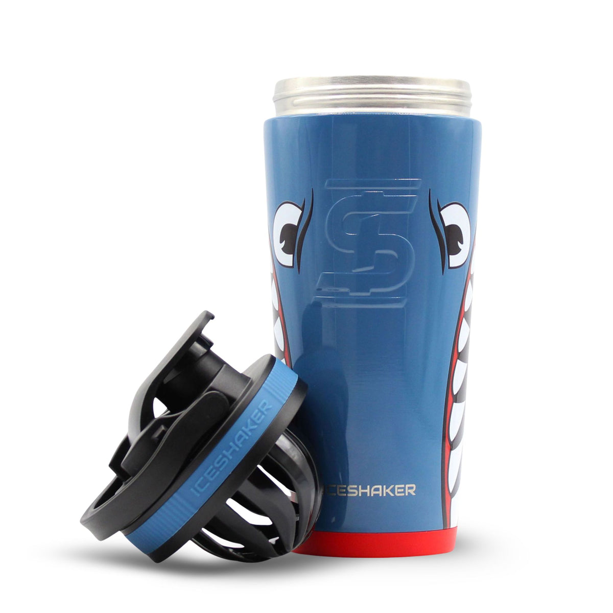 Ice Shaker Allegiance Series 26oz Shaker Bottle - Blue Bomber
