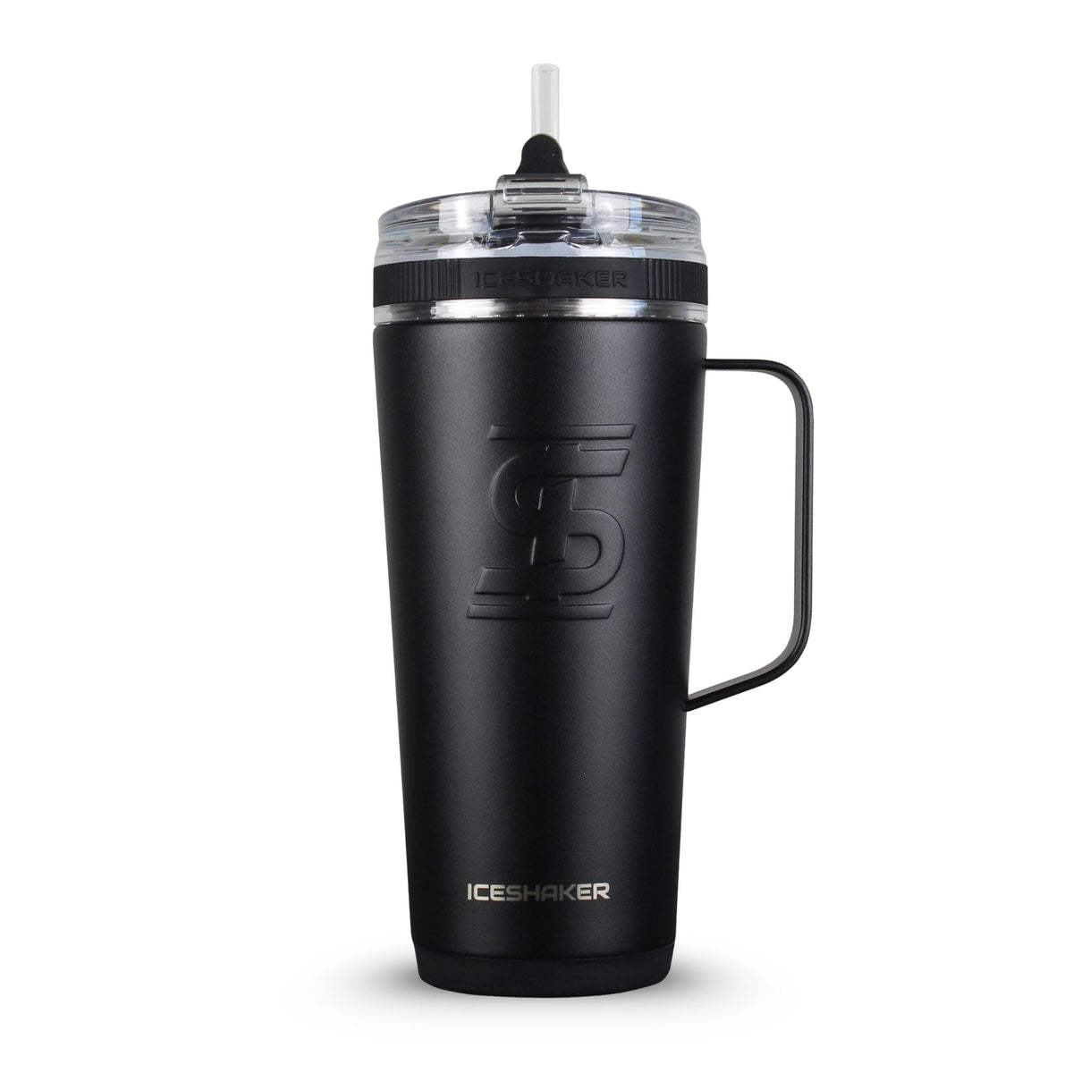 26oz Flex Bottle with Handle - Black