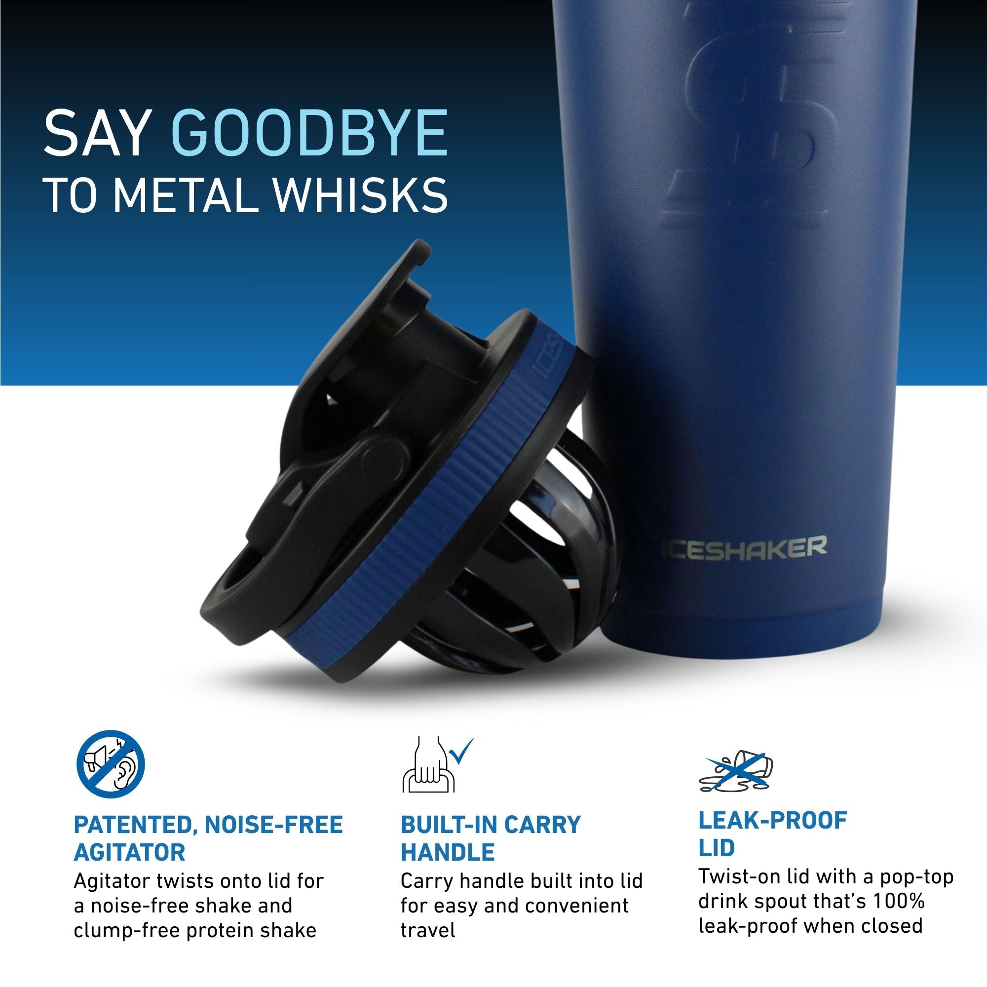 26oz Ice Shaker - Navy