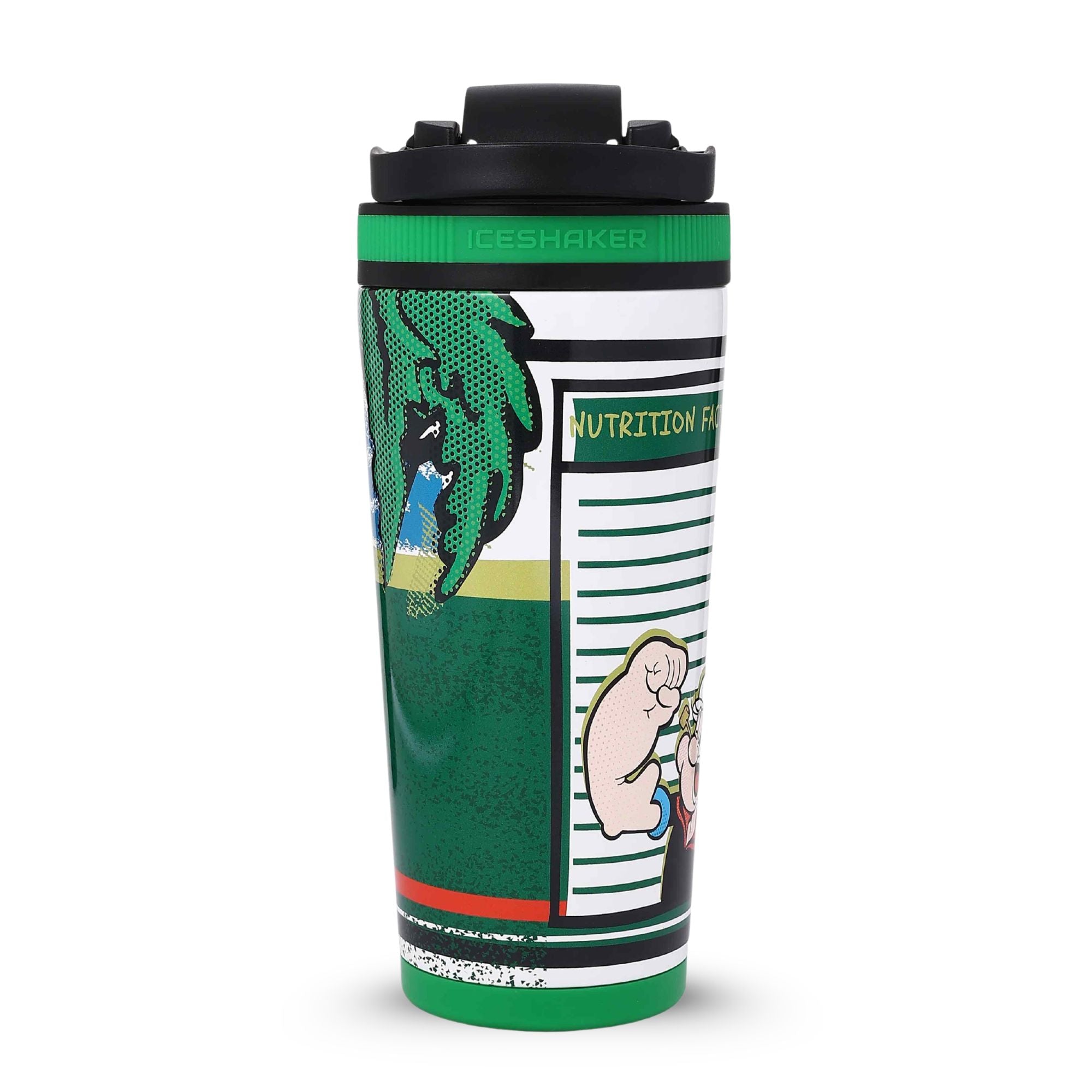 Popeye The Sailor Series 4D 26oz Ice Shaker - Popeye's Spinach