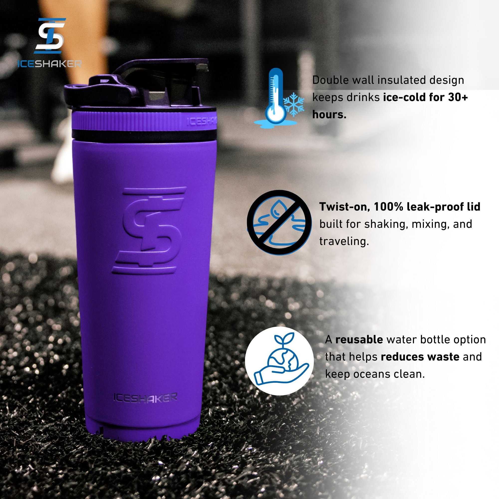 Officially Licensed Orlando City SC 26oz Ice Shaker