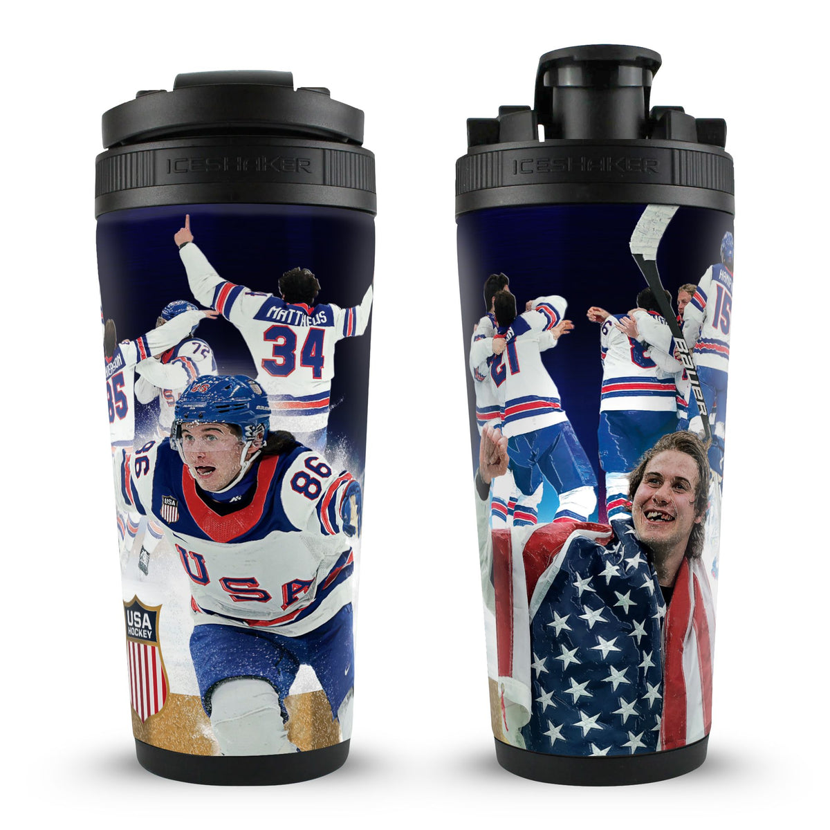 Team USA Hockey Gold Medal Celebration 4D 26oz Ice Shaker