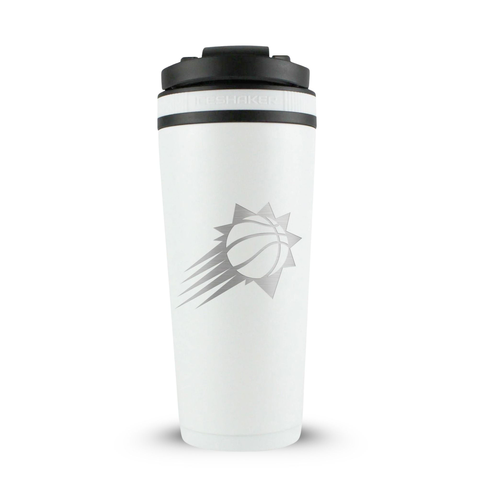 Officially Licensed Phoenix Suns 26oz Ice Shaker - White