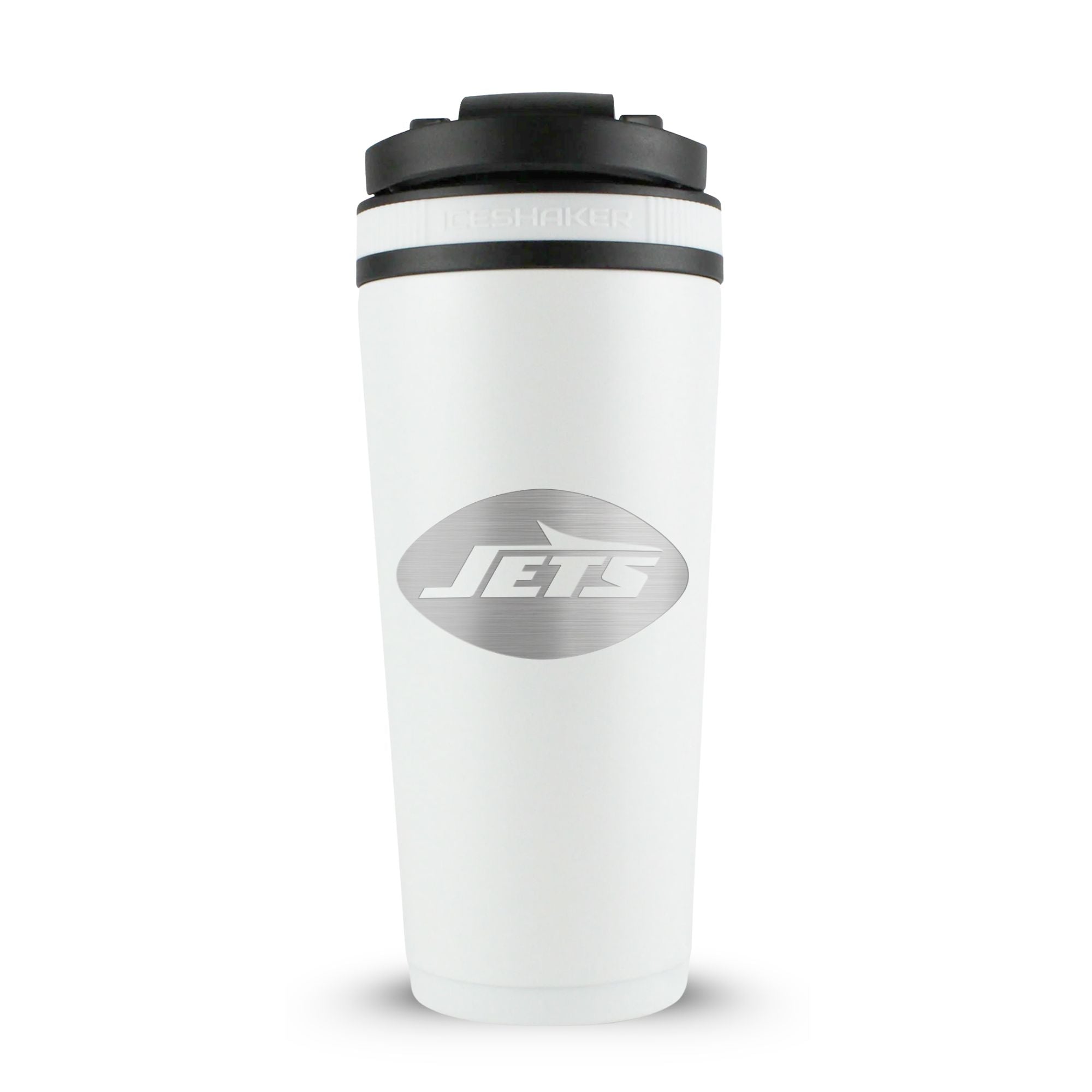 Officially Licensed New York Jets 26oz Ice Shaker - White