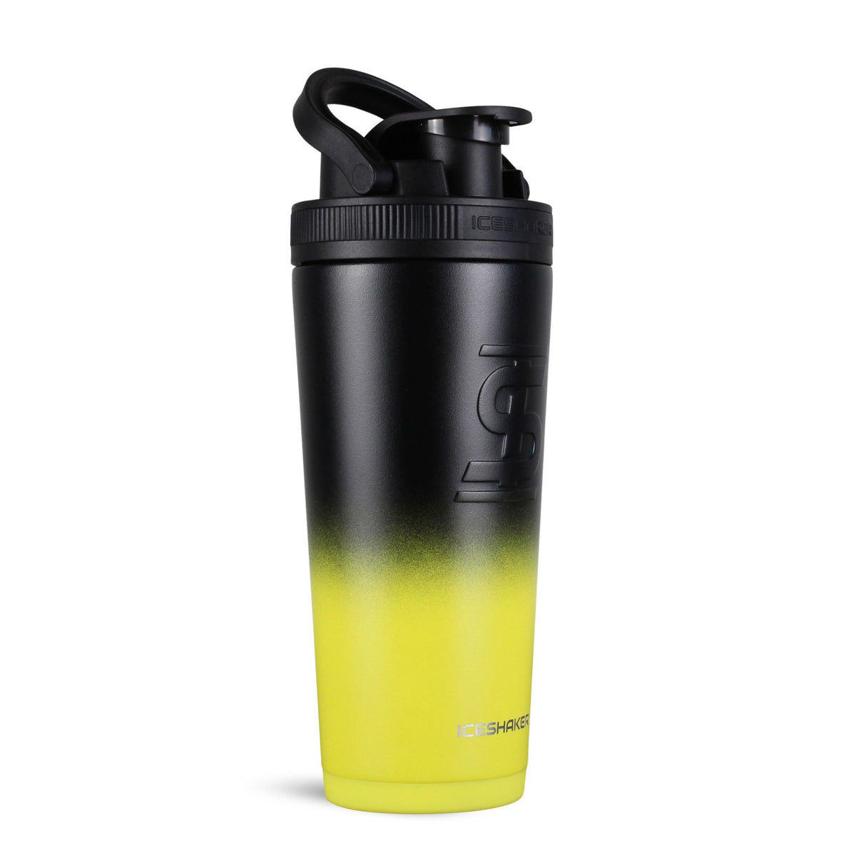 26oz Ice Shaker - Yellow Black Ombre