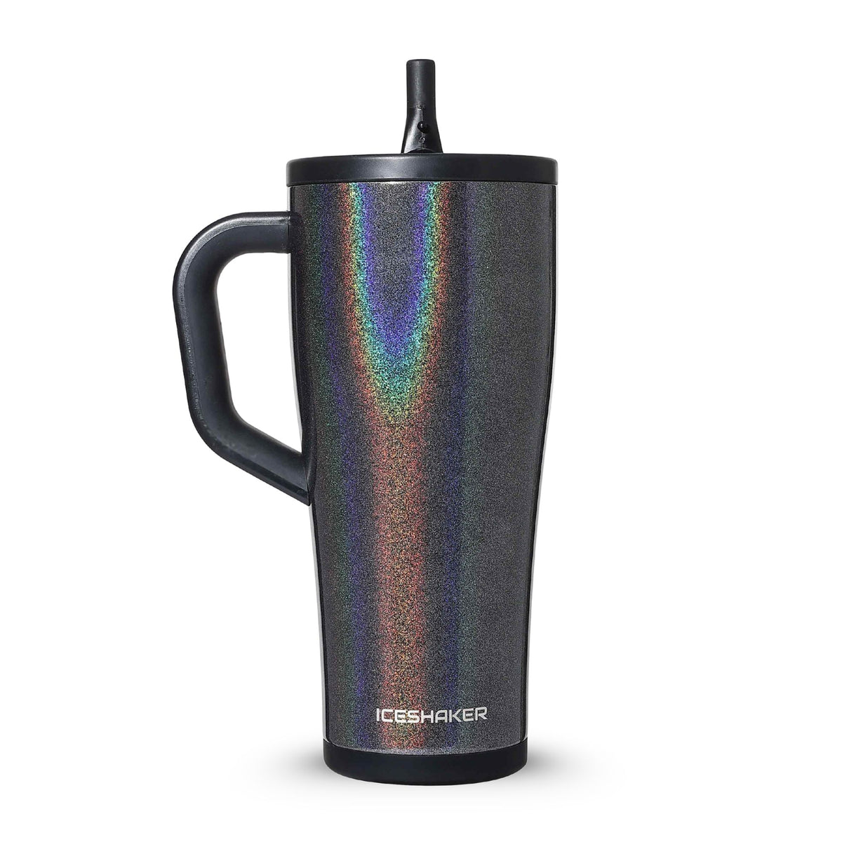 32oz Legend Series Shaker Bottle - Glitter Black