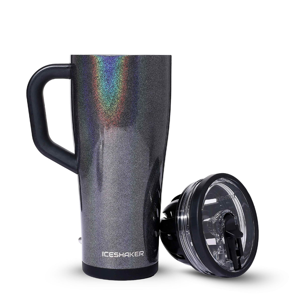 32oz Legend Series Shaker Bottle - Glitter Black