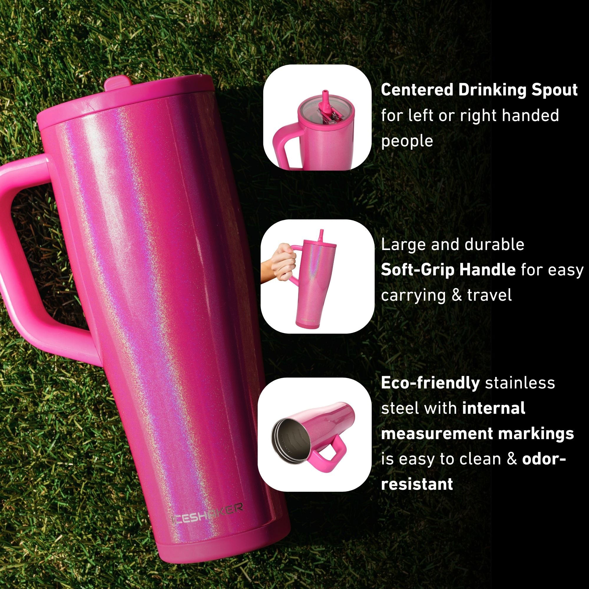 32oz Legend Series Shaker Bottle - Malibu