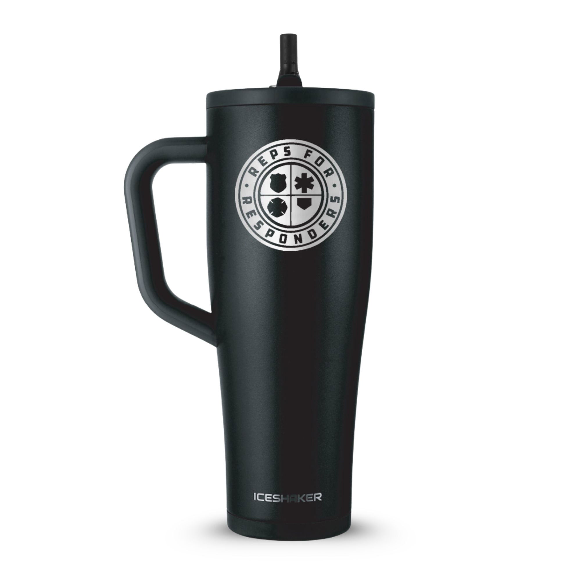 Reps For Responders 40oz Legend Series Shaker Tumbler - Black