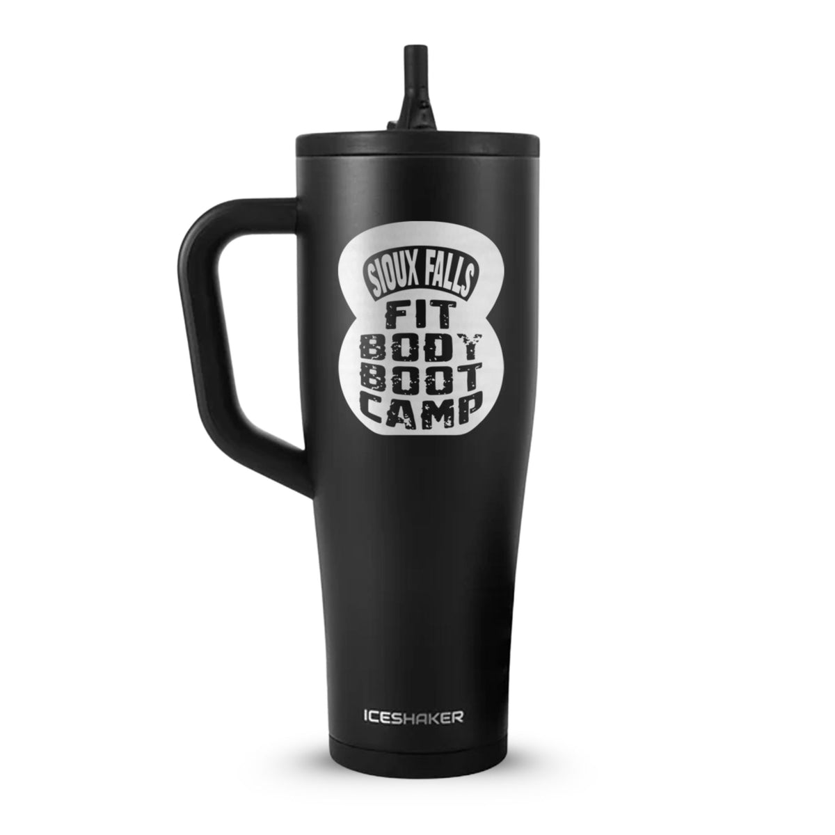 CUSTOM Sioux Falls Fit Body Boot Camp Kettlebell 40oz Legend Tumbler - Black
