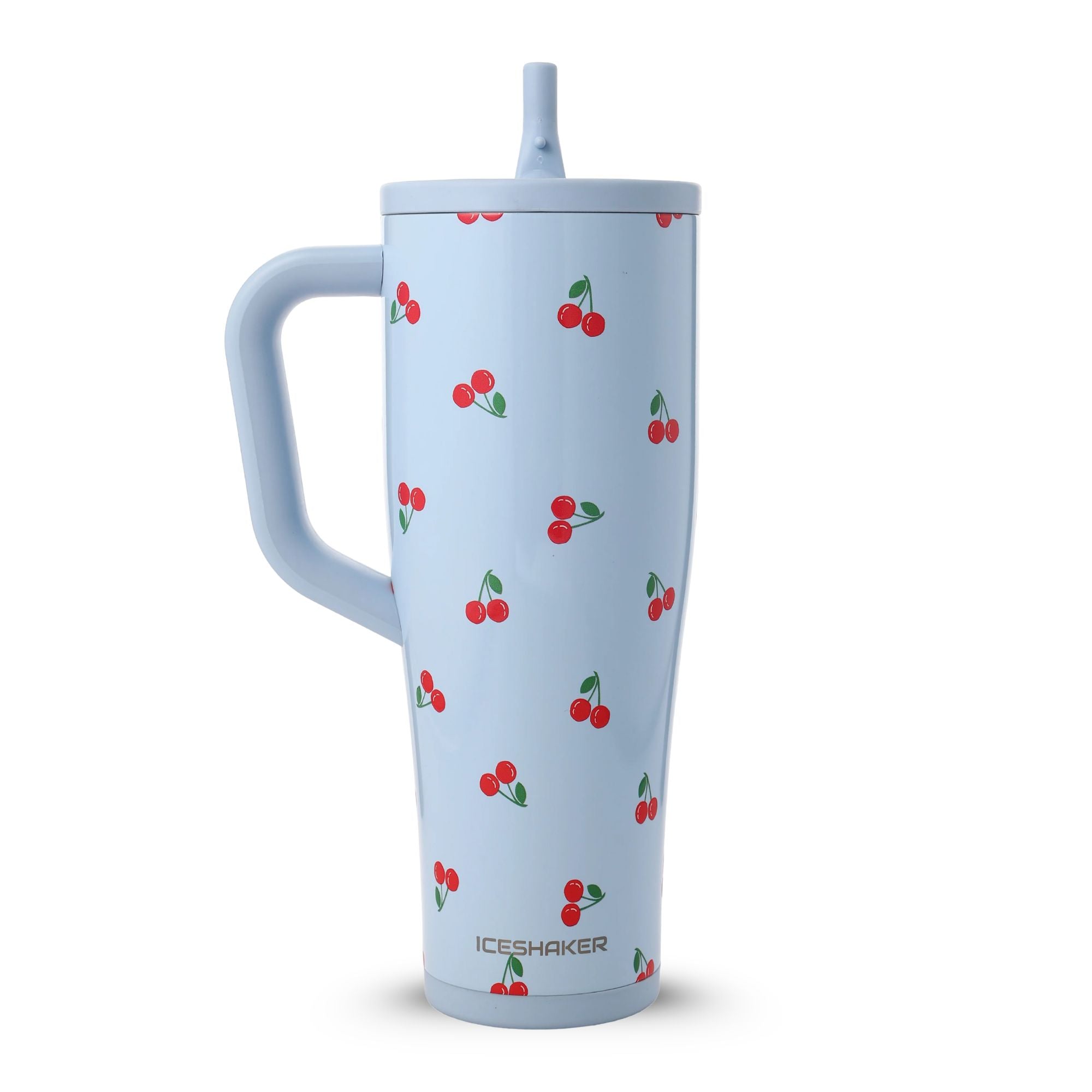 Ice Shaker Blue Cherries Legend Series Shaker Tumblers