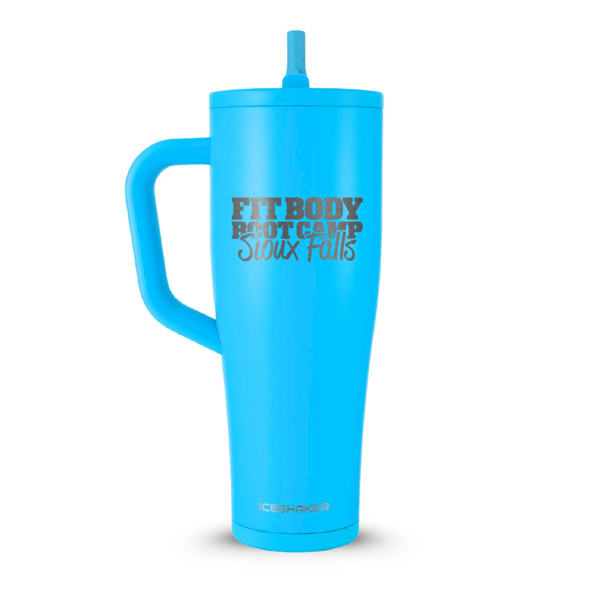 CUSTOM Sioux Falls Fit Body Boot Camp 40oz Legend Tumbler - Caribbean Blue