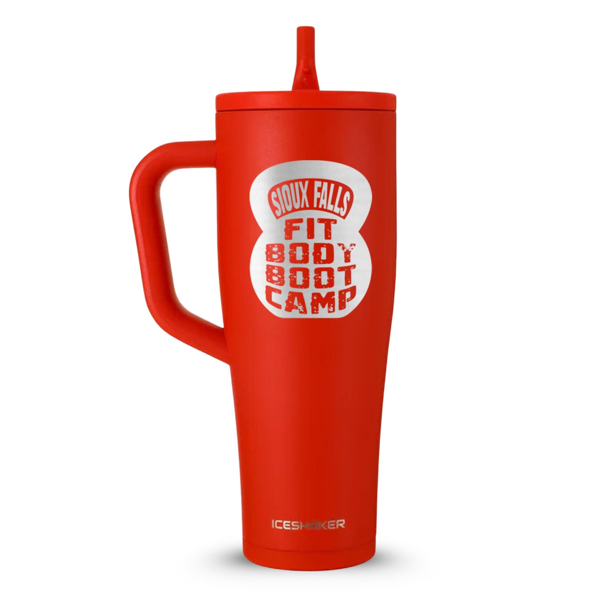 CUSTOM Sioux Falls Fit Body Boot Camp Kettlebell 40oz Legend Tumbler - Red