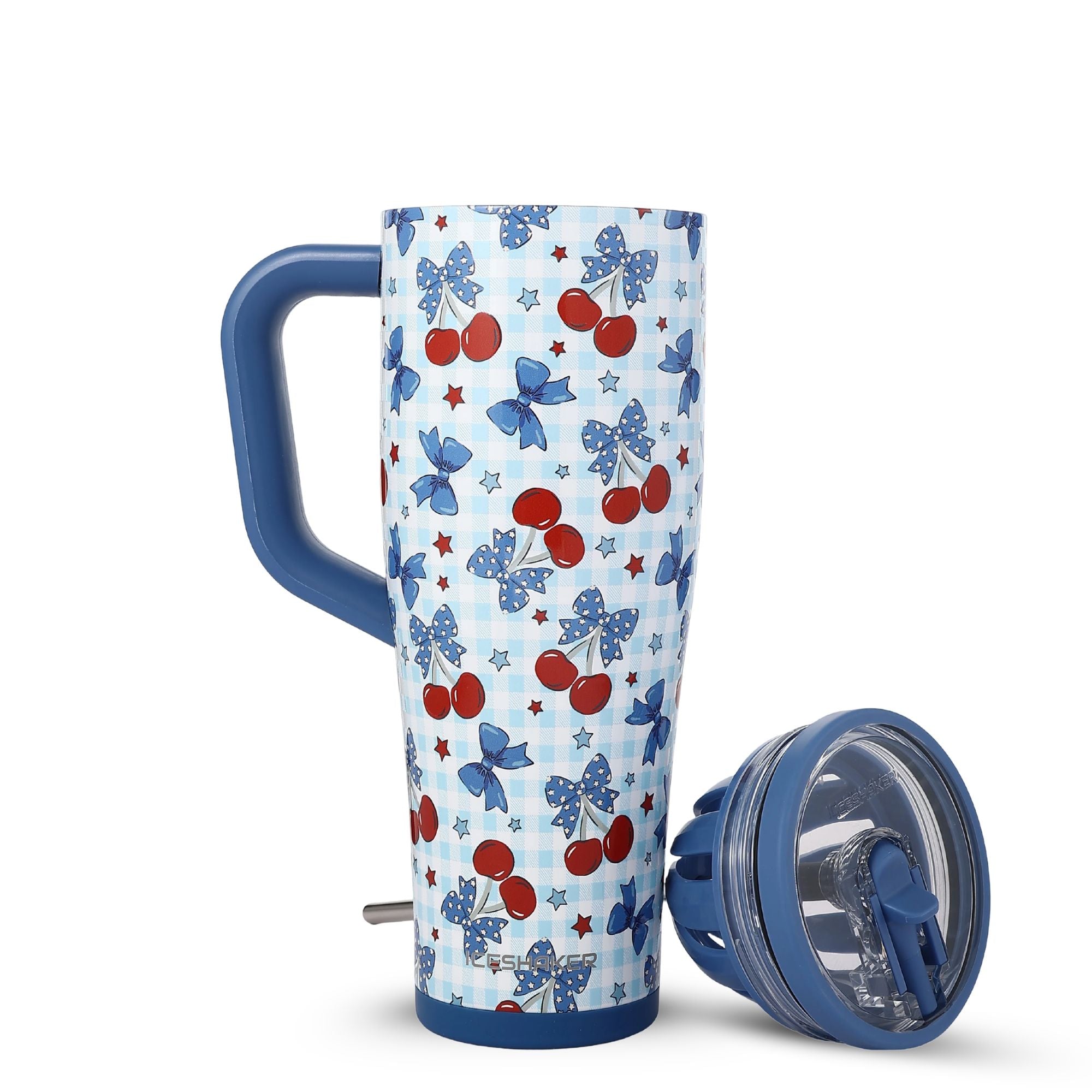 40oz Legend Series Shaker Bottle - USA Cherries