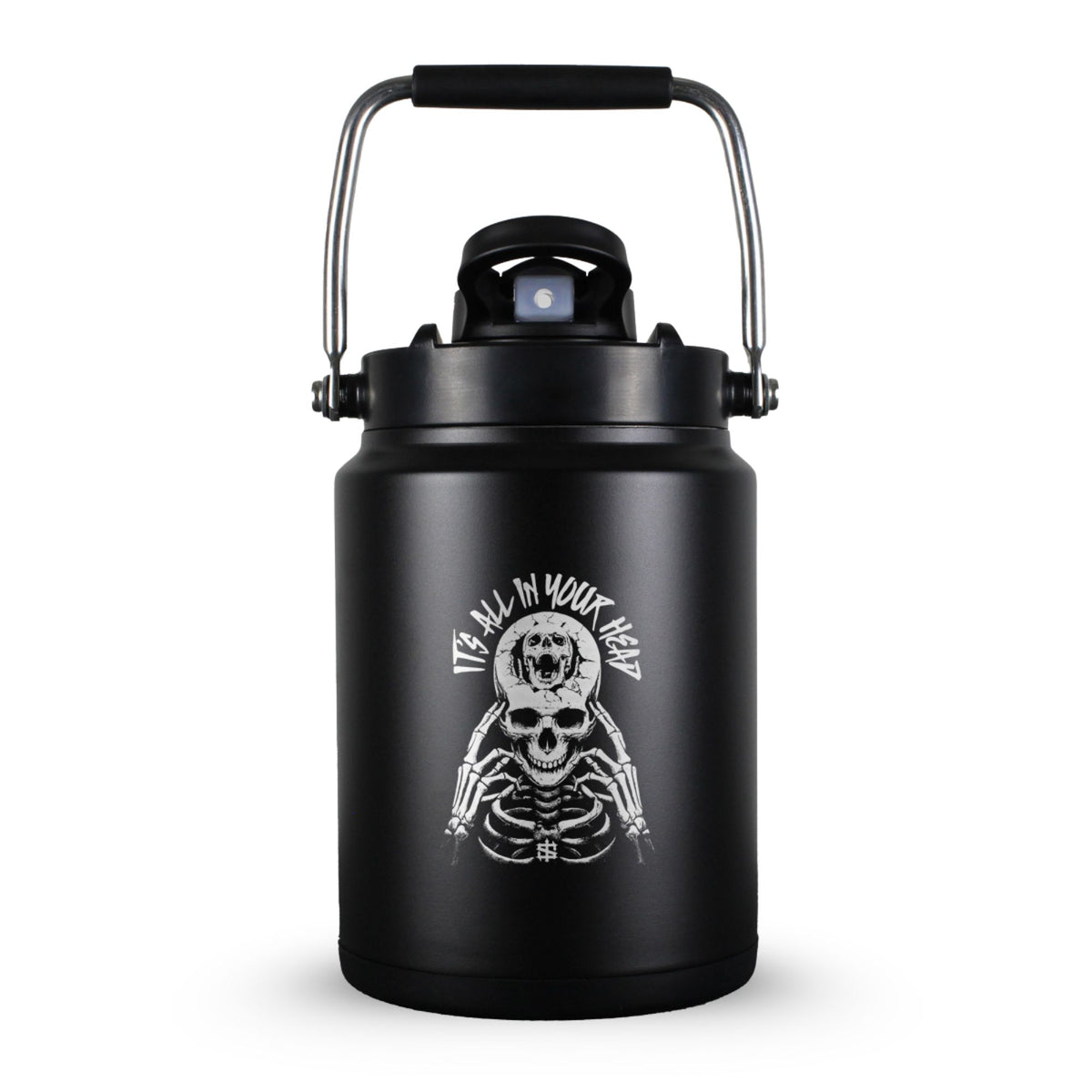 Custom Iron Sanctuary Half Gallon Jugs