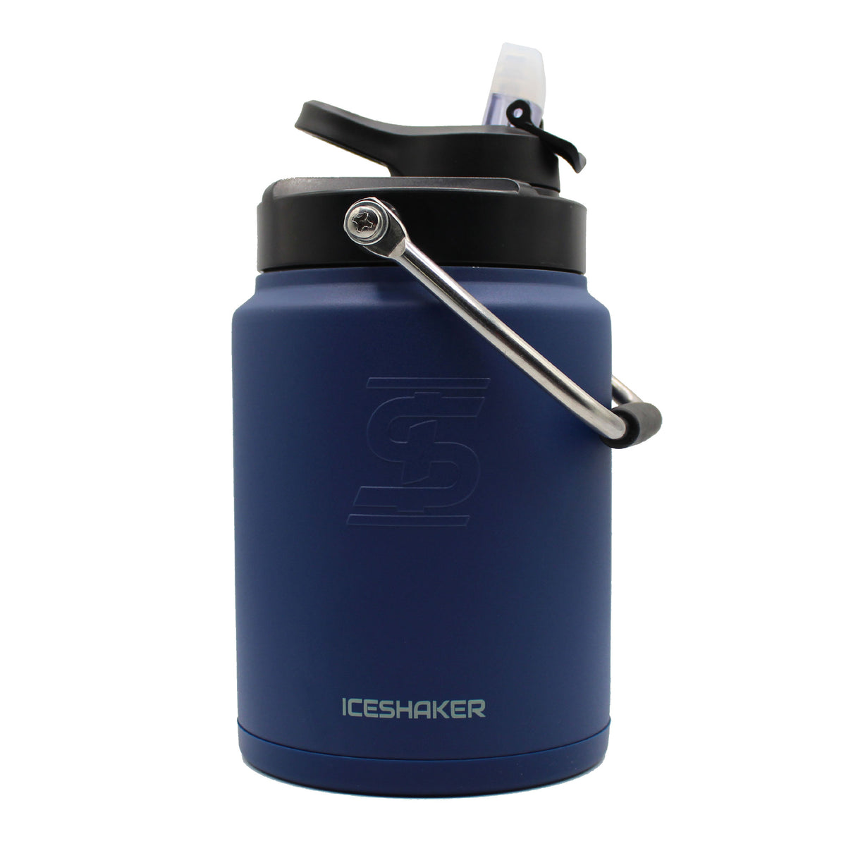 Half Gallon Jug with Silicone Base - Navy