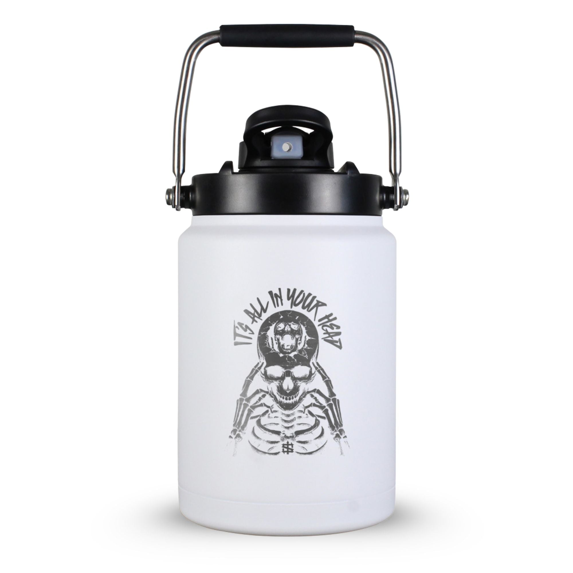 Custom Iron Sanctuary Half Gallon Jugs