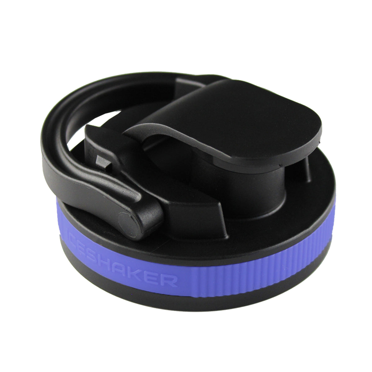 26oz Shaker Lid - Black Lid with Lilac Dreaming Band