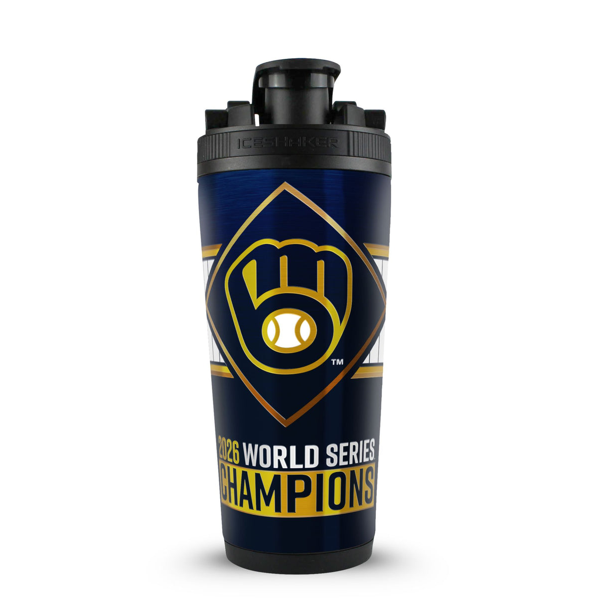 Milwaukee Brewers 2026 World Series Champions 4D Ice Shaker