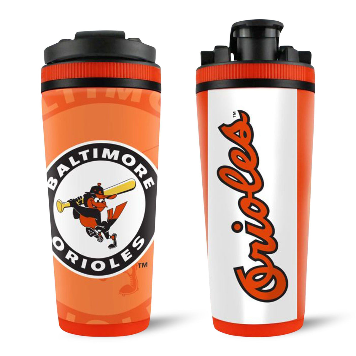 Baltimore Orioles 4D Ice Shaker & Flex Bottle Bundle