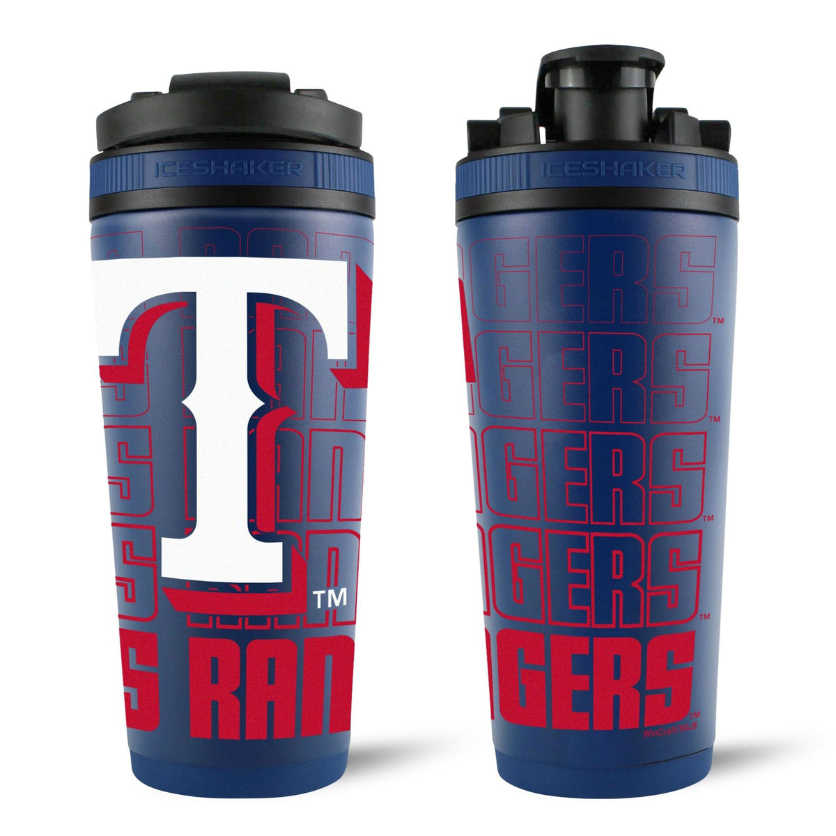 Texas Rangers 4D Ice Shaker & Flex Bottle Bundle