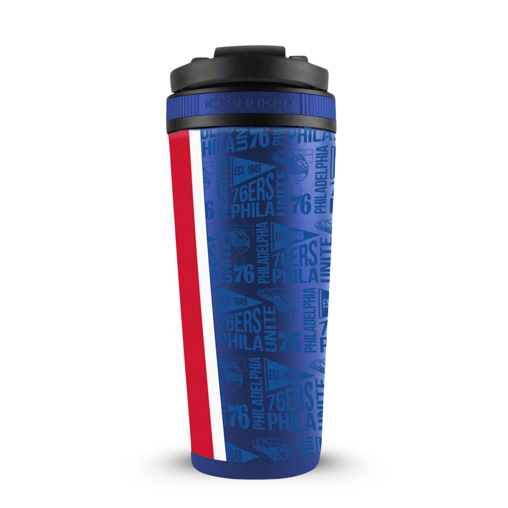 Officially Licensed Philadelphia 76ers 4D Ice Shaker