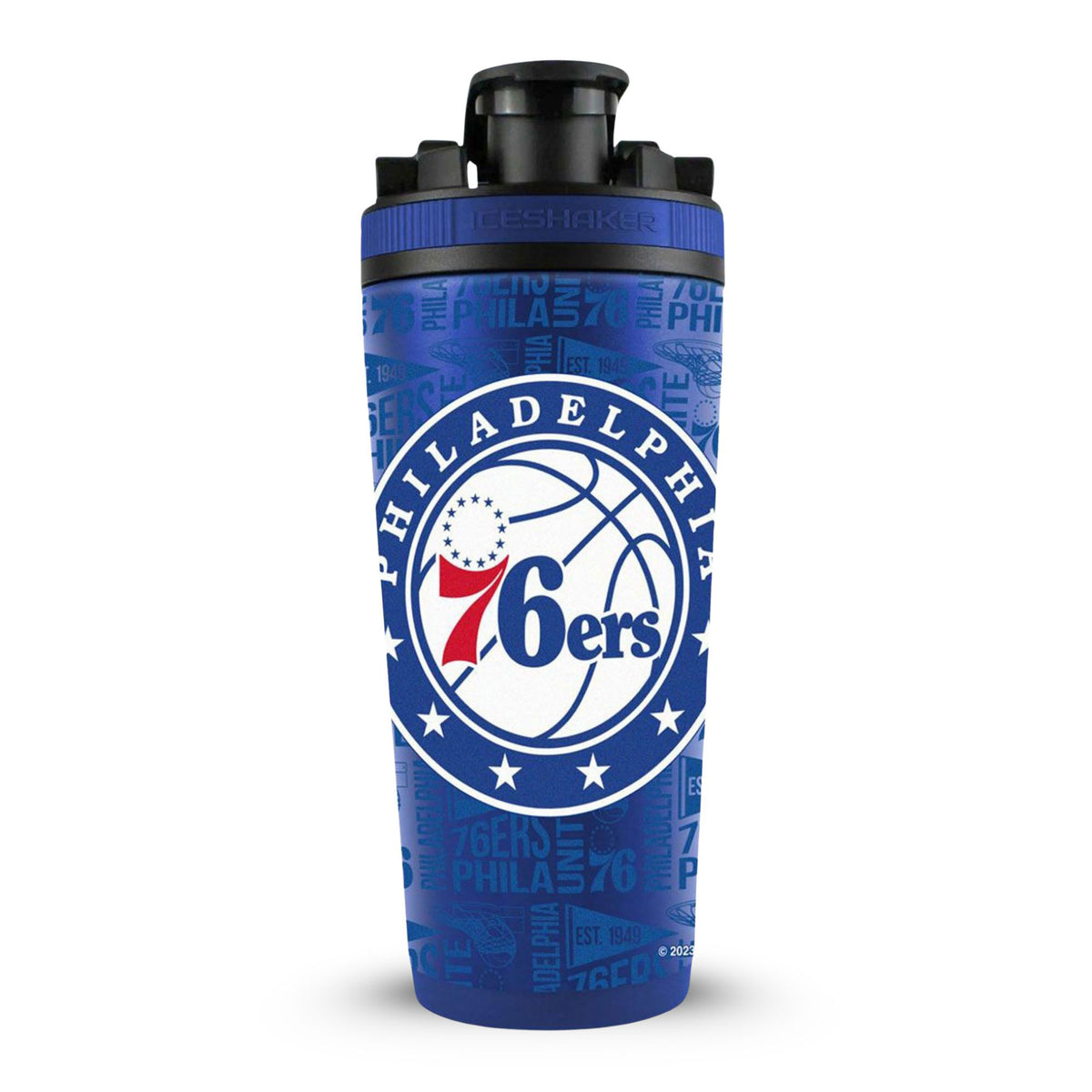 Officially Licensed Philadelphia 76ers 4D Ice Shaker