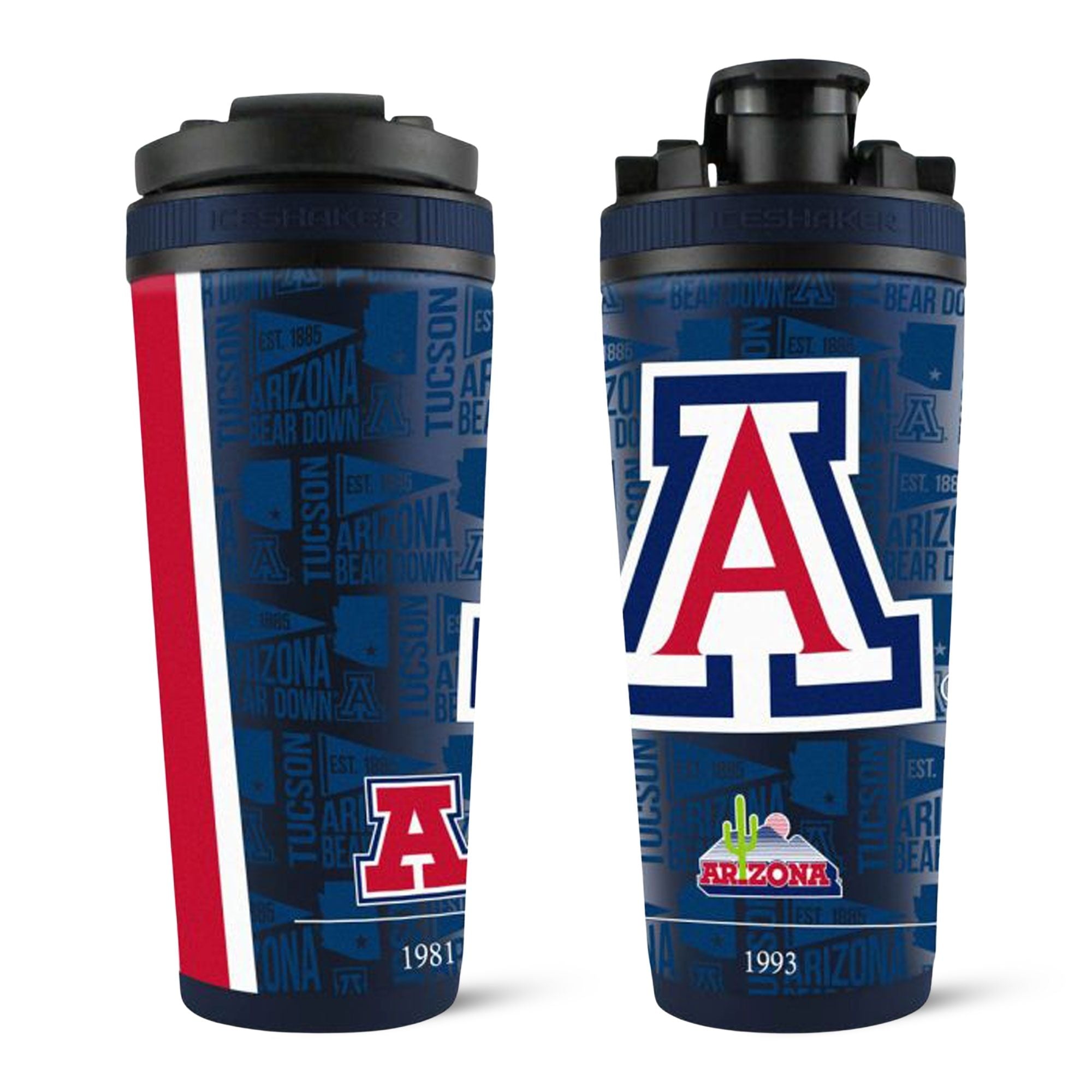 Officially Licensed NCAA 4D 26oz Ice Shakers