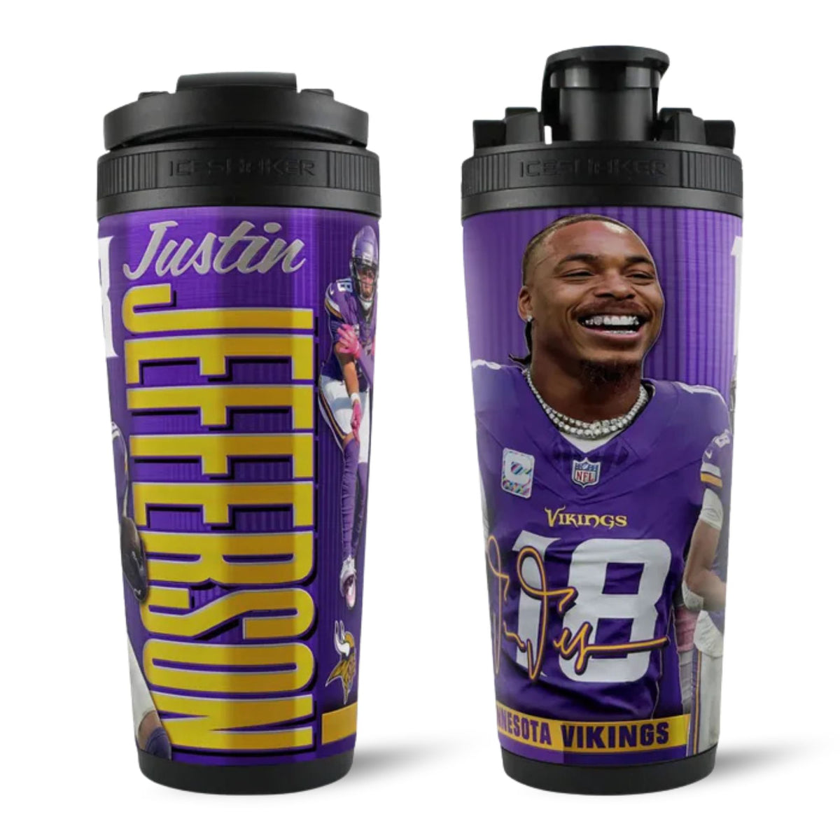 Officially Licensed NFL 4D 26oz Ice Shakers