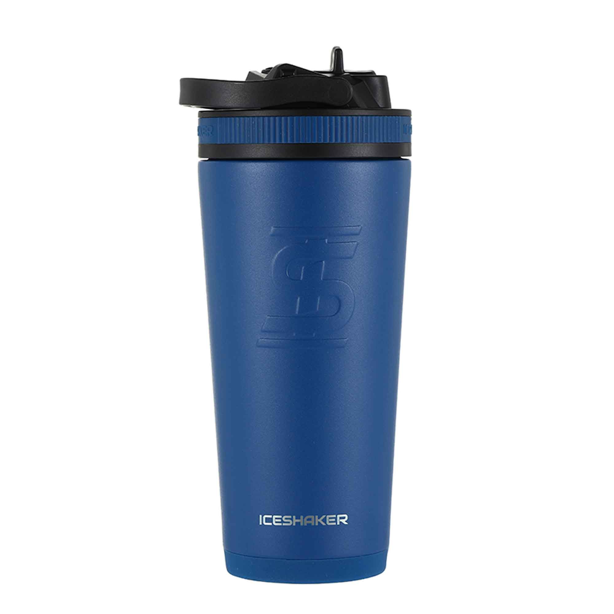 Custom Fastpitch Lightning Softball 26oz Sport Bottle - Navy