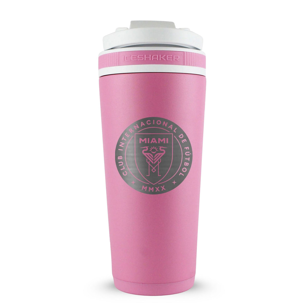Officially Licensed Inter Miami CF 26oz Ice Shaker - Pink