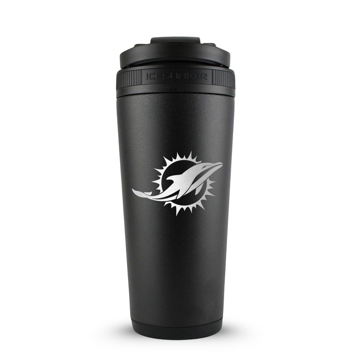 Officially Licensed Miami Dolphins 26oz Ice Shaker
