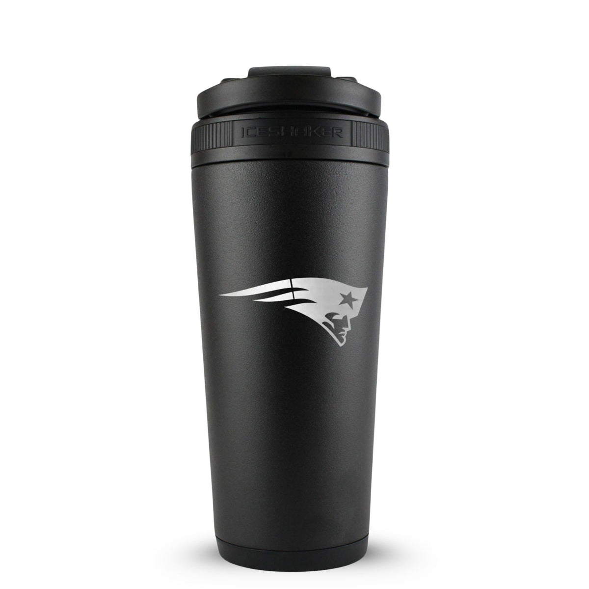 Officially Licensed New England Patriots 26oz Ice Shaker - Black
