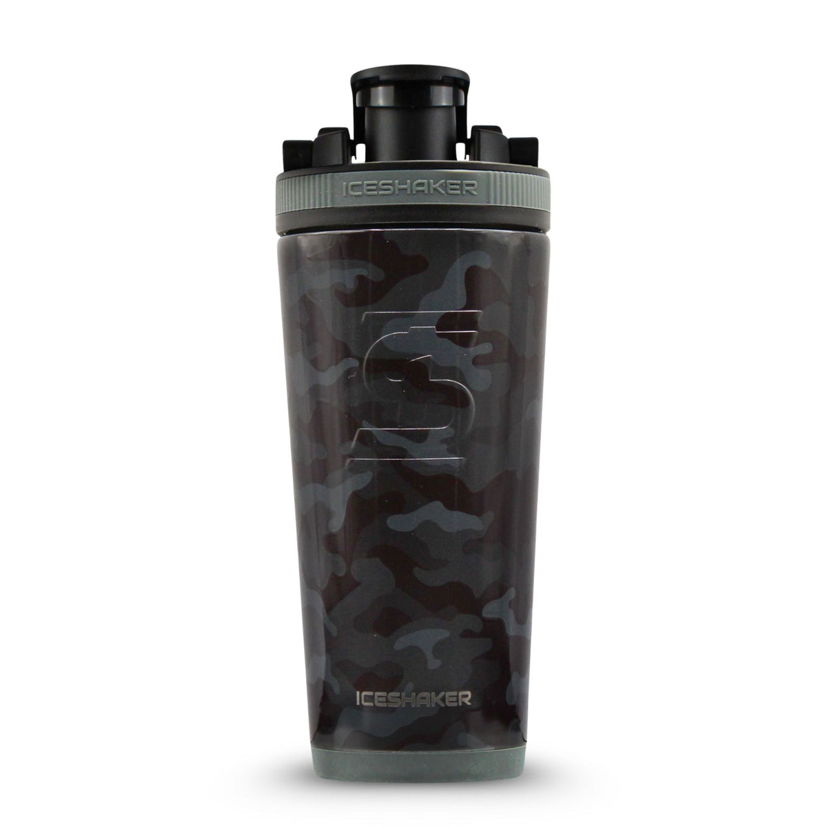 Custom MagDump TV Helicopter 26oz Ice Shaker - Black Camo
