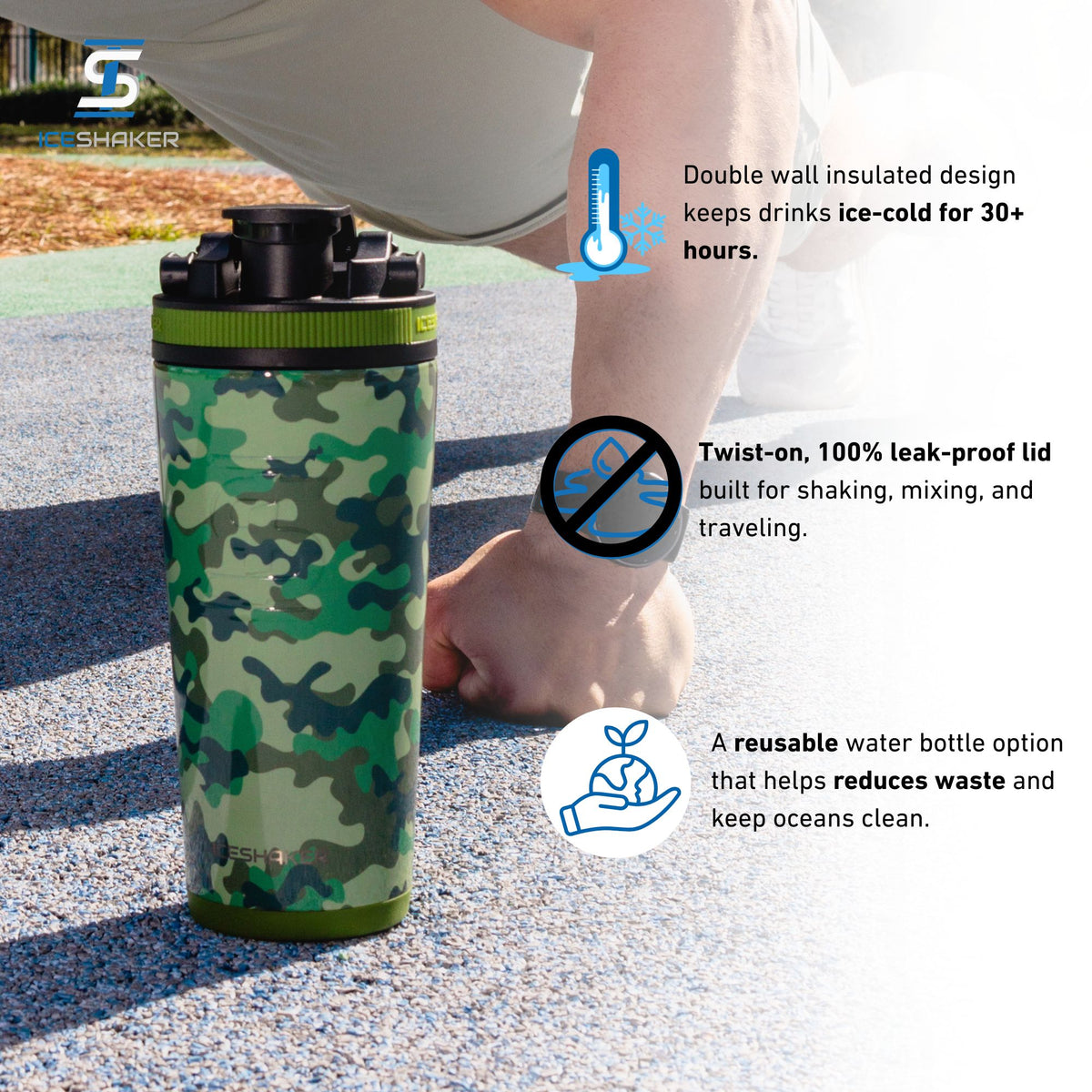 26oz Ice Shaker - Camo