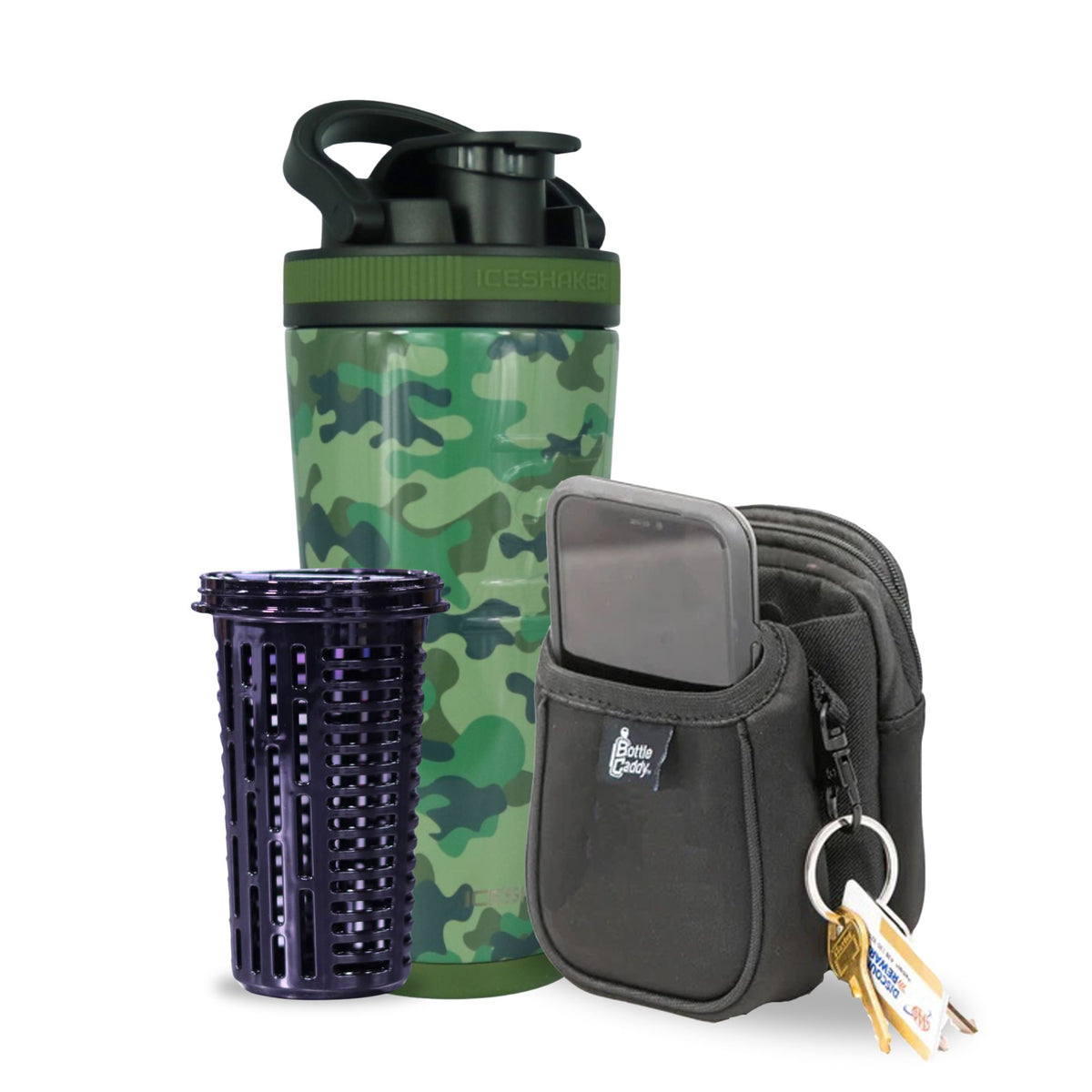 26oz Ice Shaker & Accessories Bundle