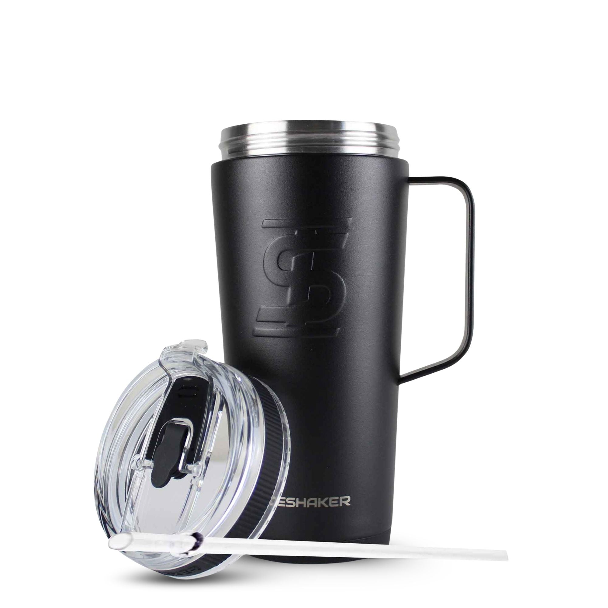 26oz Flex Bottle with Handle - Black