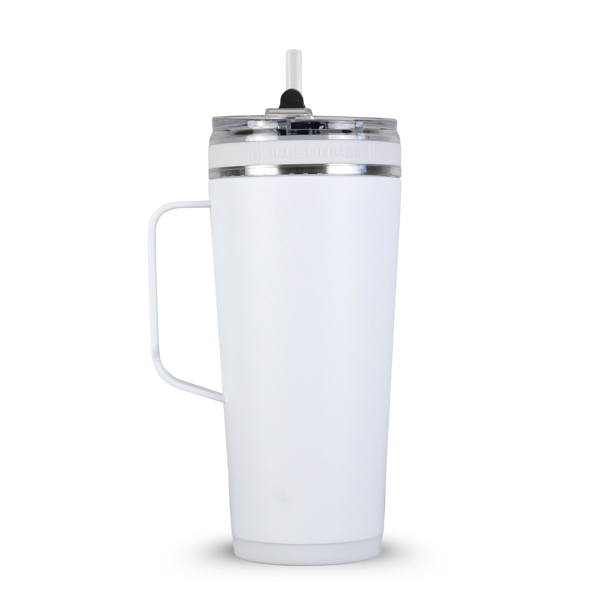 26oz Flex Bottle with Handle - White