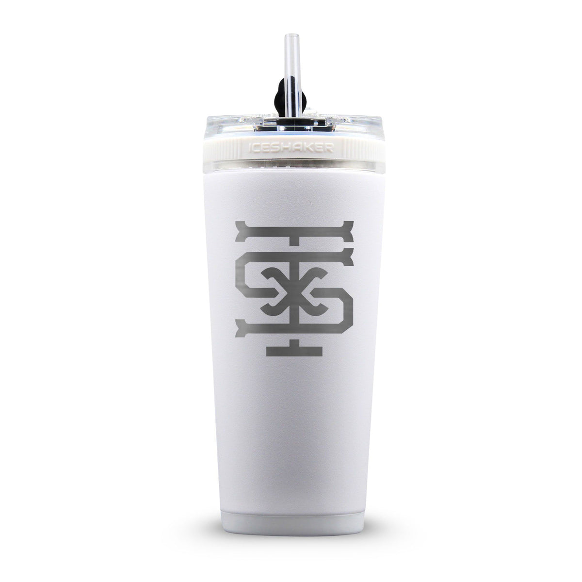 CUSTOM Texas Sandlot 26oz Flex Bottle - White
