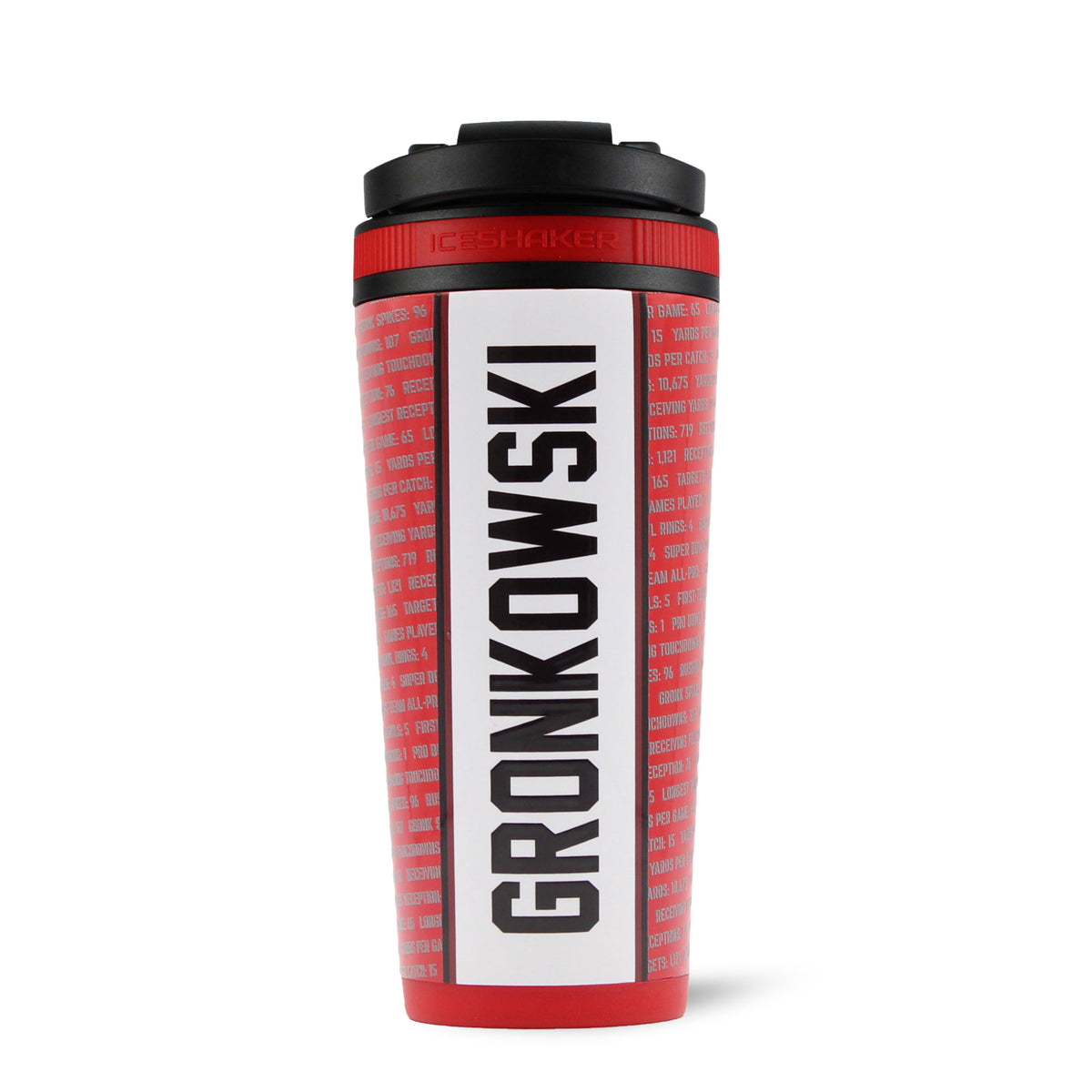 Gronk 87 Record Breaker Edition 26oz Ice Shaker Bundle