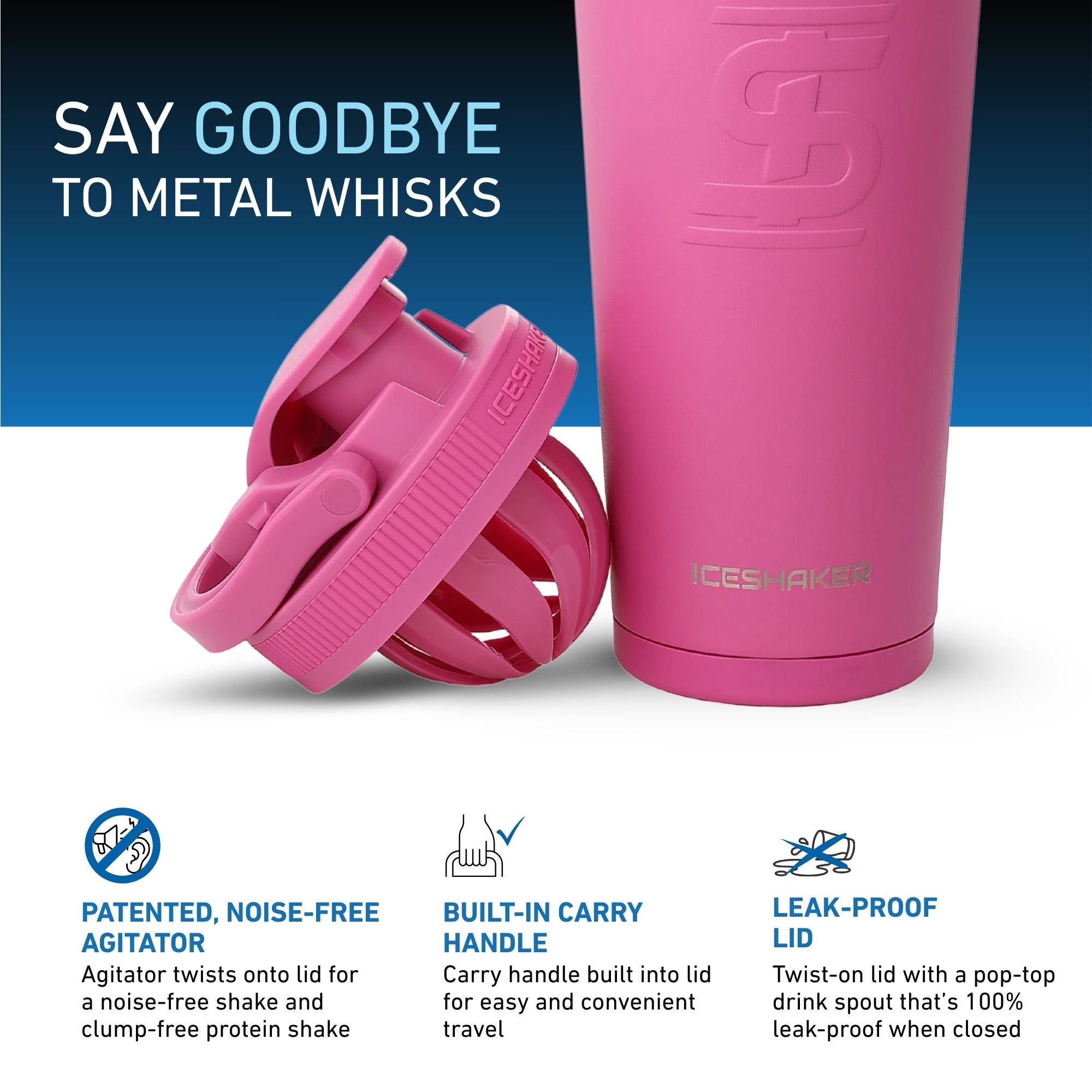 26oz Ice Shaker - Magenta