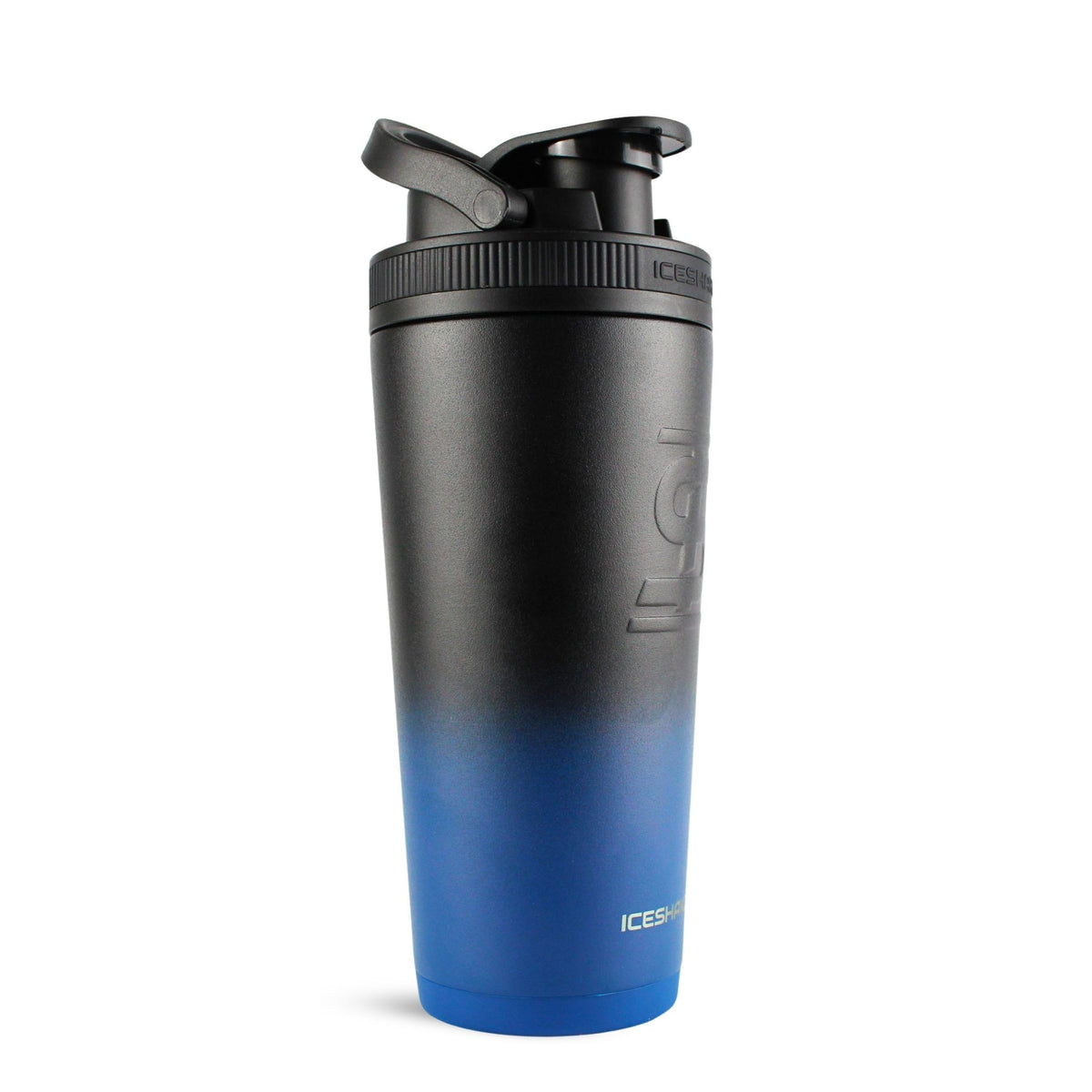 CUSTOM Sports Logo 26oz Ice Shaker - Navy Black Ombre