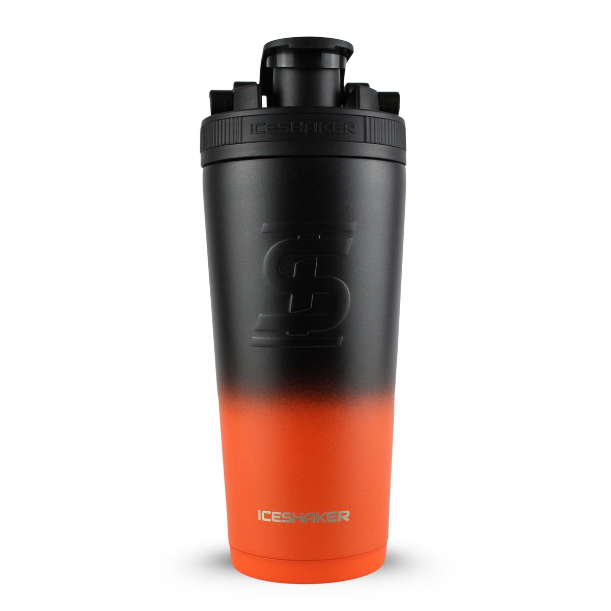26oz Ice Shaker - Orange Black Ombre
