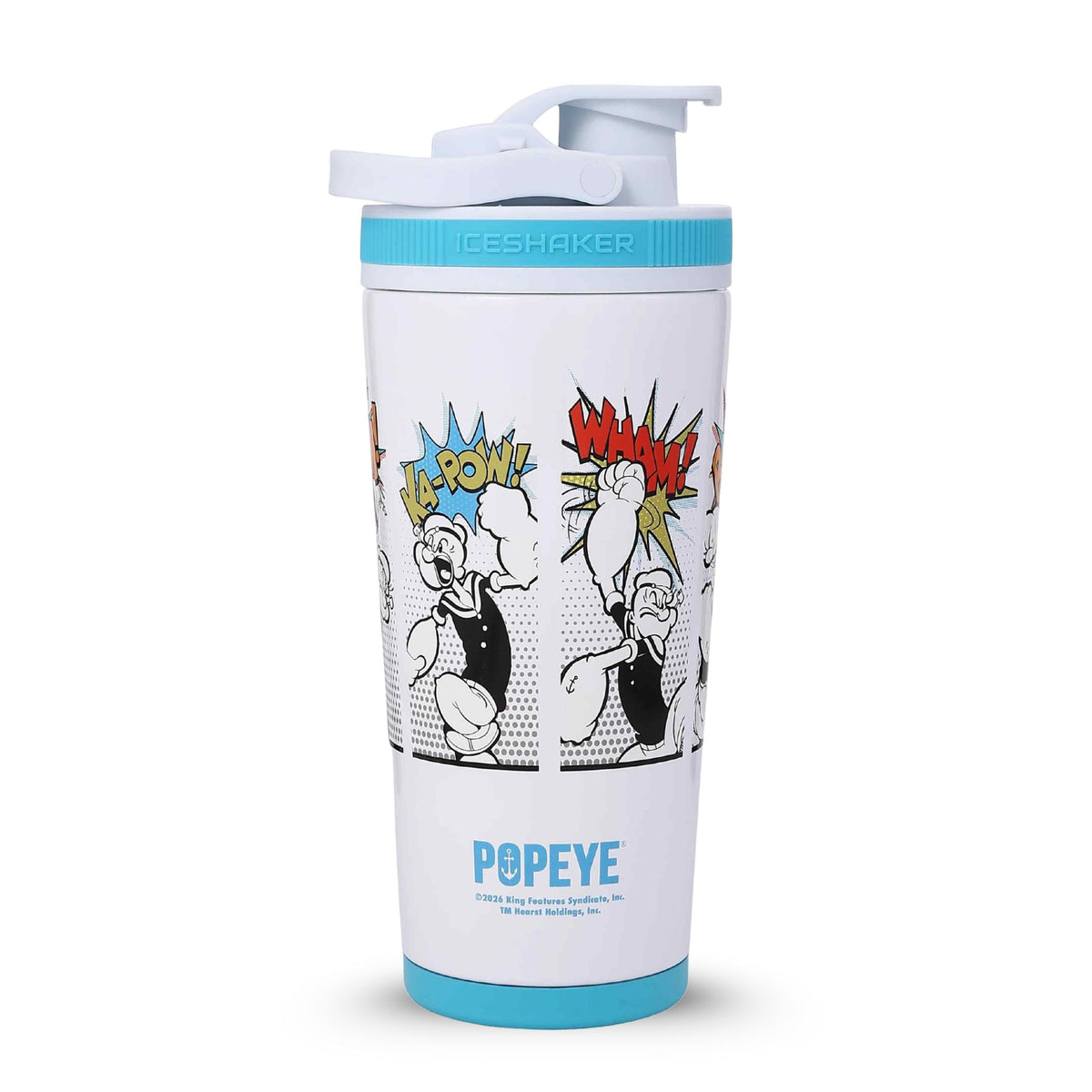 Popeye The Sailor Series 4D 26oz Ice Shaker - Wham, Bam, Ka-Pow