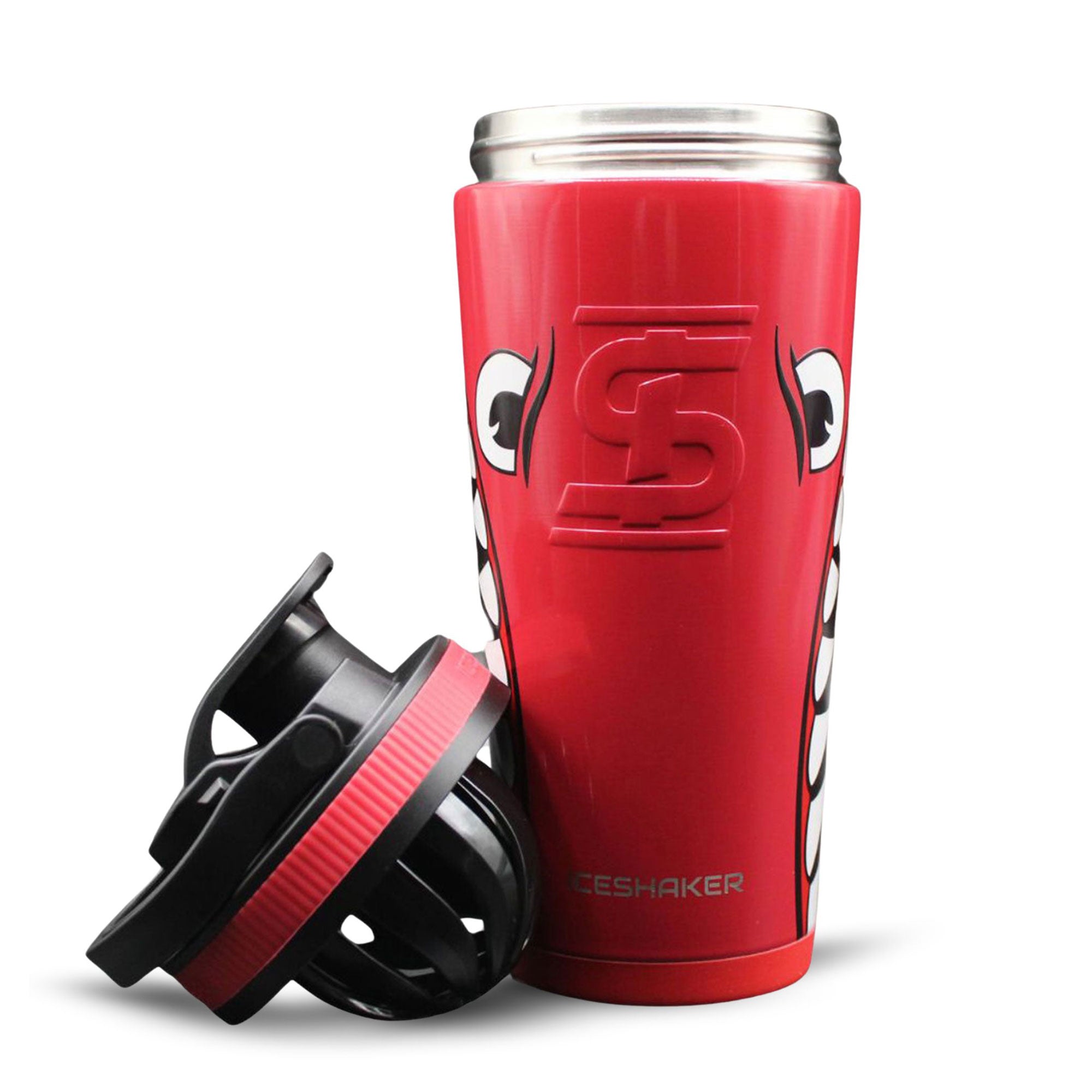 Red Bomber 26oz Ice Shaker Bundle