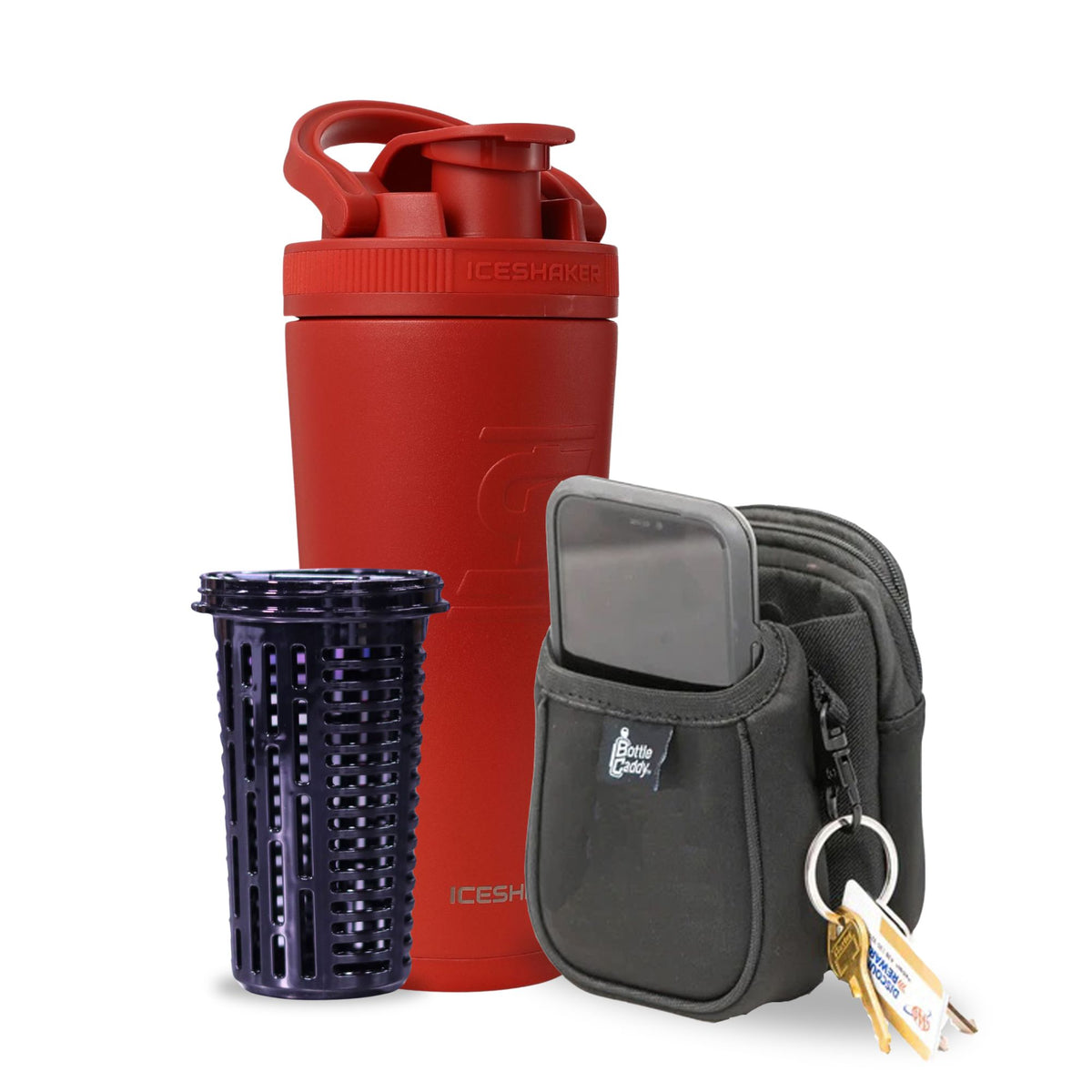 26oz Ice Shaker & Accessories Bundle
