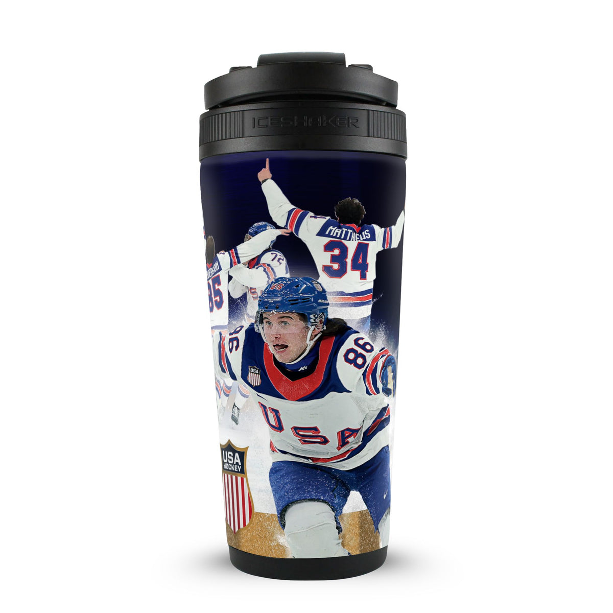 Team USA Hockey Gold Medal Celebration 4D 26oz Ice Shaker