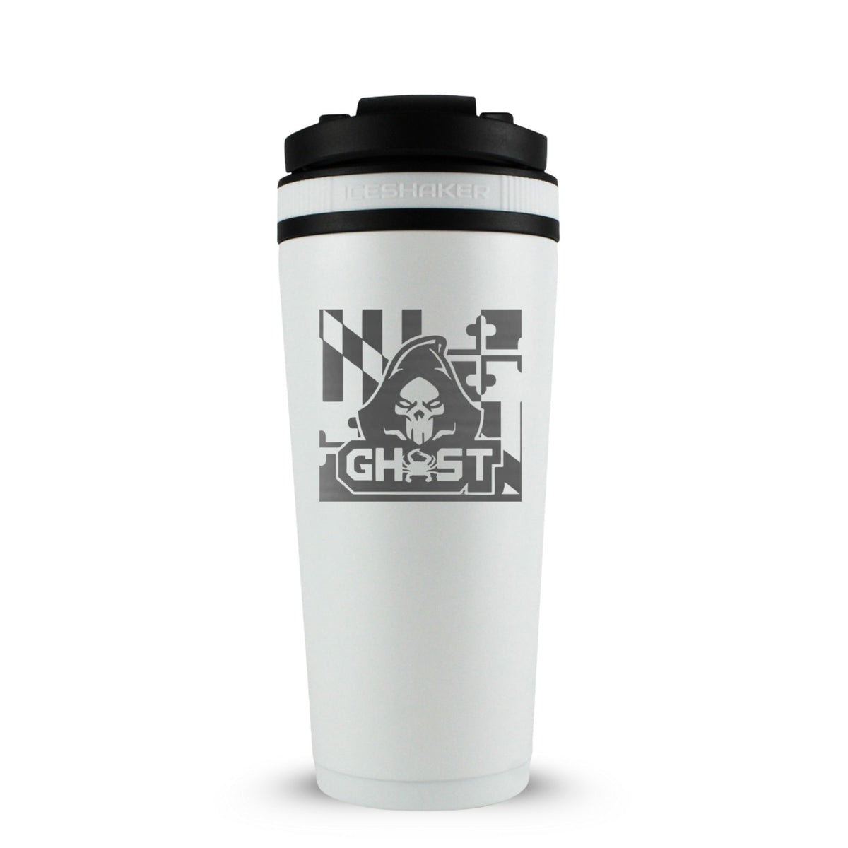 Custom Chesapeake Ghost Baseball 26oz Ice Shaker